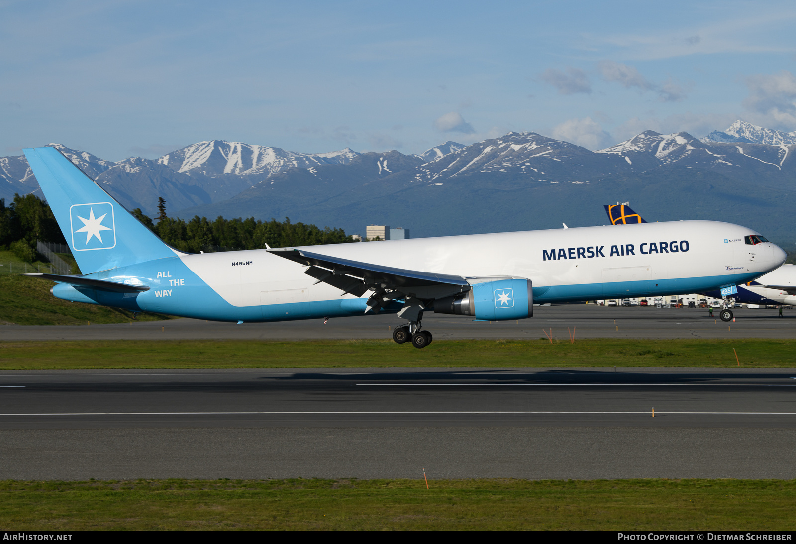 Aircraft Photo of N495MM | Boeing 767-300F | Maersk Air Cargo | AirHistory.net #651835