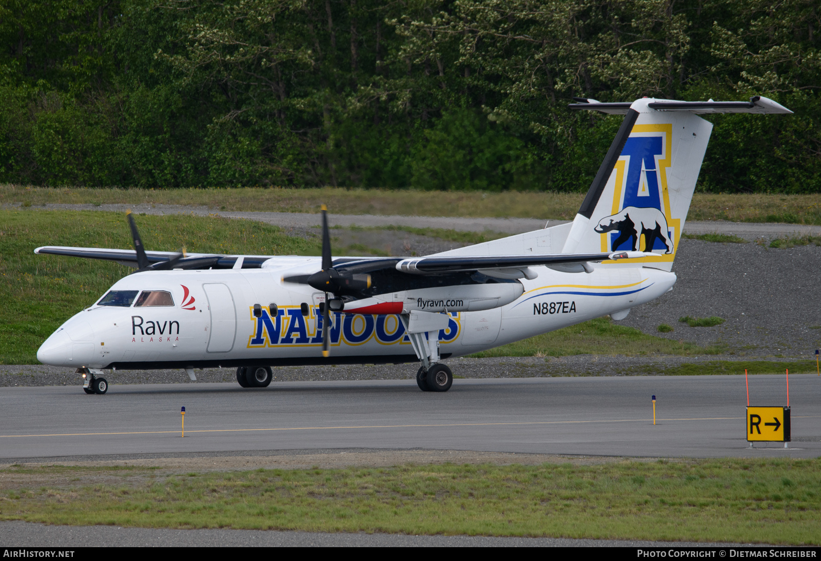 Aircraft Photo of N887EA | De Havilland Canada DHC-8-100 Dash 8 | Ravn Alaska | AirHistory.net #651839