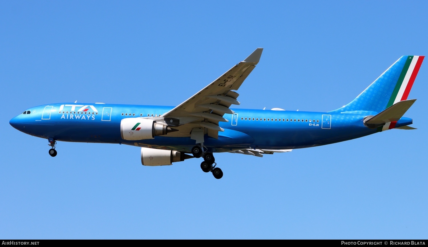Aircraft Photo of EI-EJH | Airbus A330-202 | ITA Airways | AirHistory.net #651847