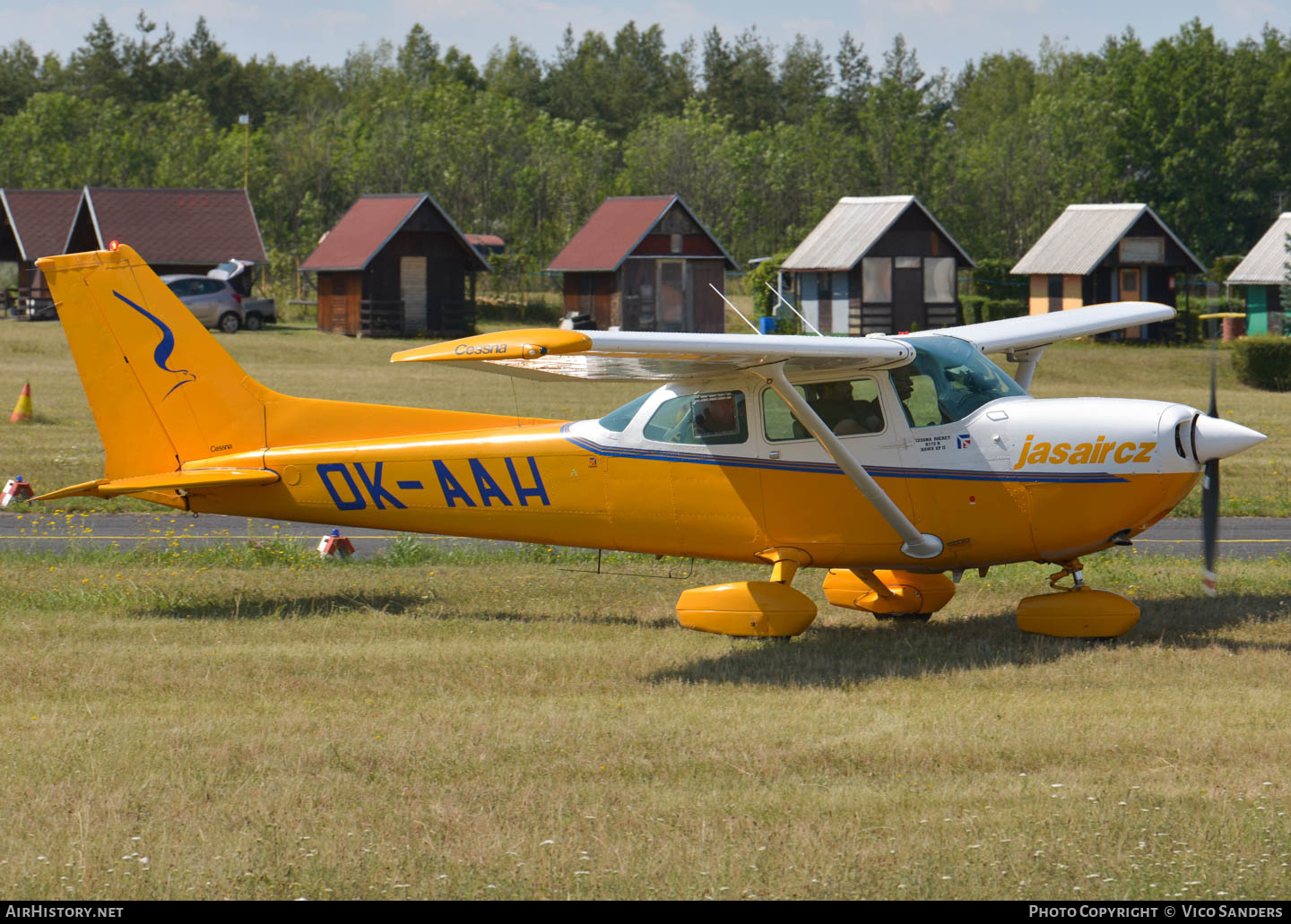 Aircraft Photo of OK-AAH | Cessna R172K Hawk XP II | Jas Air | AirHistory.net #651880