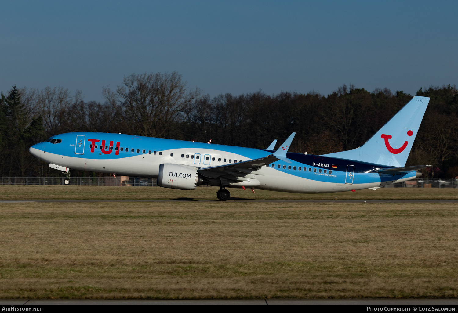 Aircraft Photo of D-AMAD | Boeing 737-8 Max 8 | TUI | AirHistory.net #651894