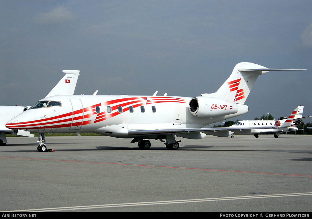 Aircraft Photo of OE-HPZ | Bombardier Challenger 300 (BD-100-1A10) | AirHistory.net #651900