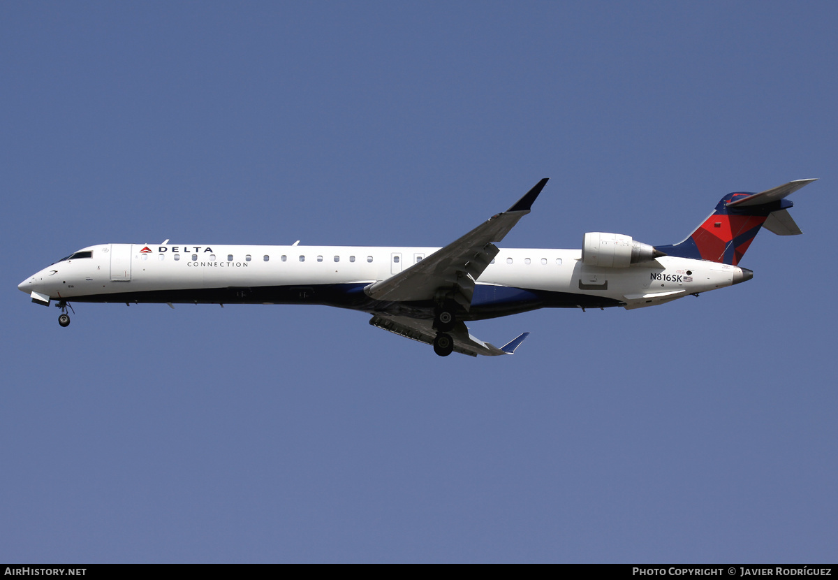 Aircraft Photo of N816SK | Bombardier CRJ-900ER (CL-600-2D24) | Delta Connection | AirHistory.net #651918