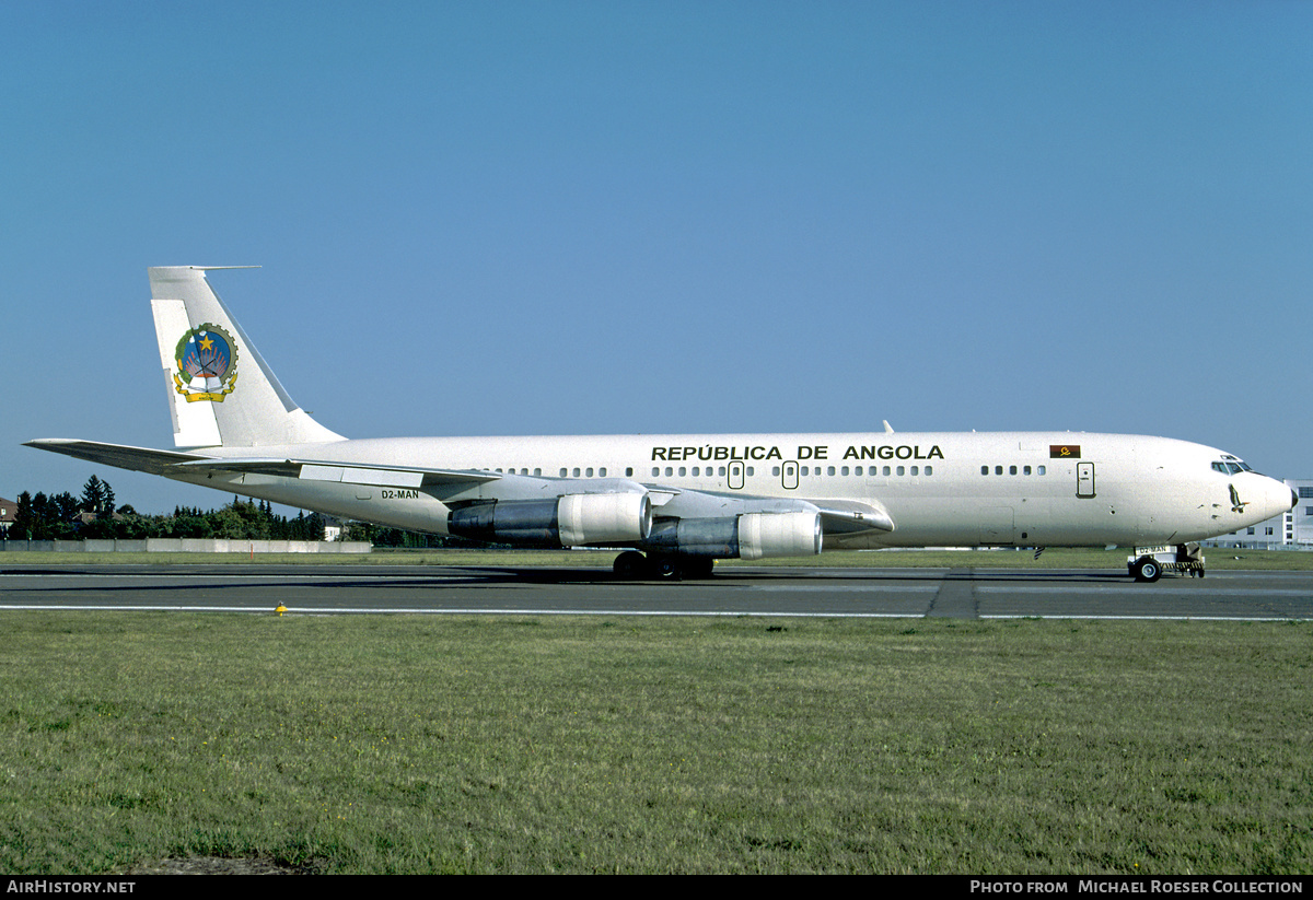 Aircraft Photo of D2-MAN | Boeing 707-321B | República de Angola | AirHistory.net #651920