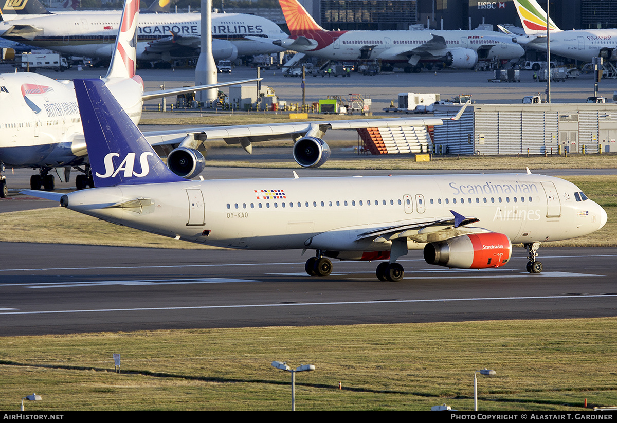 Aircraft Photo of OY-KAO | Airbus A320-232 | Scandinavian Airlines - SAS | AirHistory.net #651924