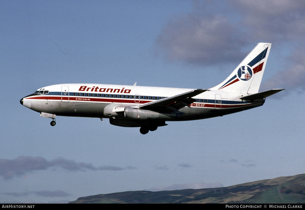 Aircraft Photo of G-BKHF | Boeing 737-204/Adv | Britannia Airways | AirHistory.net #651960