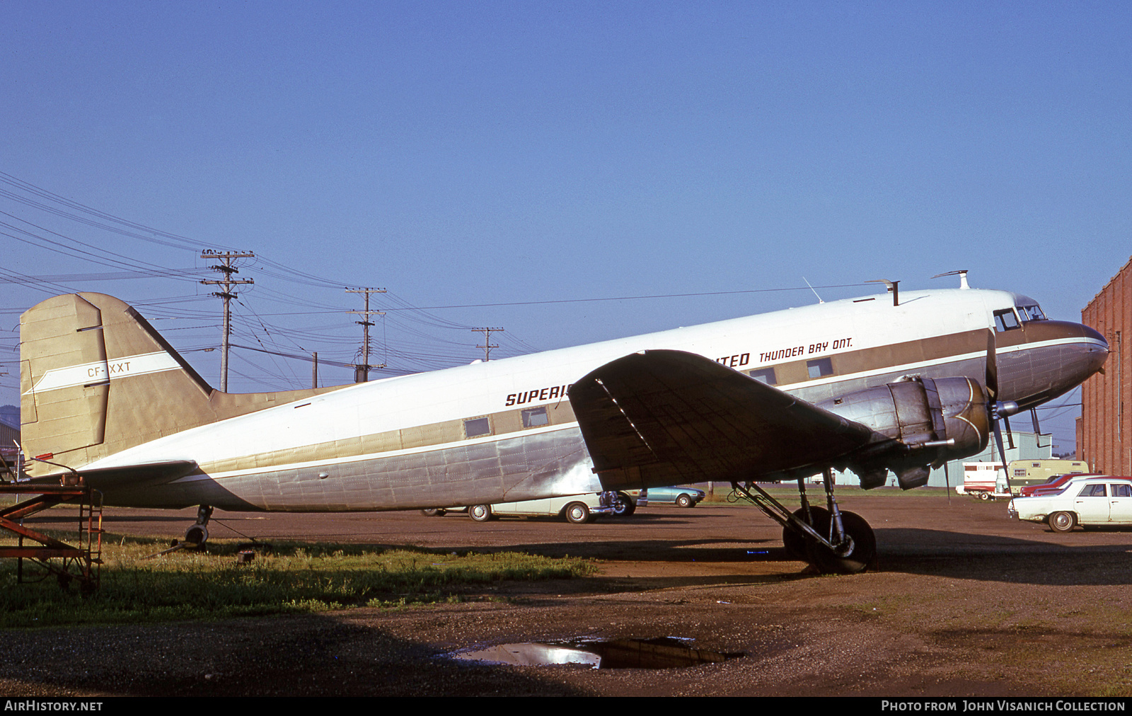 Aircraft Photo of CF-XXT | Douglas DC-3(C) | Superior Airways | AirHistory.net #651964