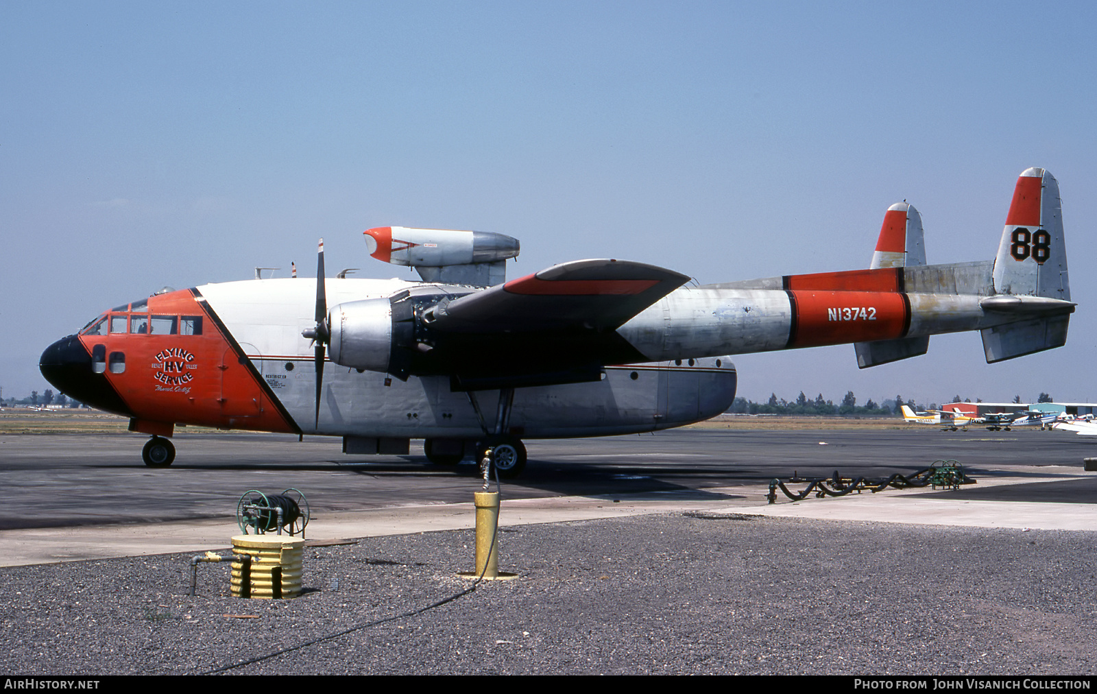 Aircraft Photo of N13742 | Fairchild C-119C Flying Boxcar | Hemet Valley Flying Service | AirHistory.net #651965
