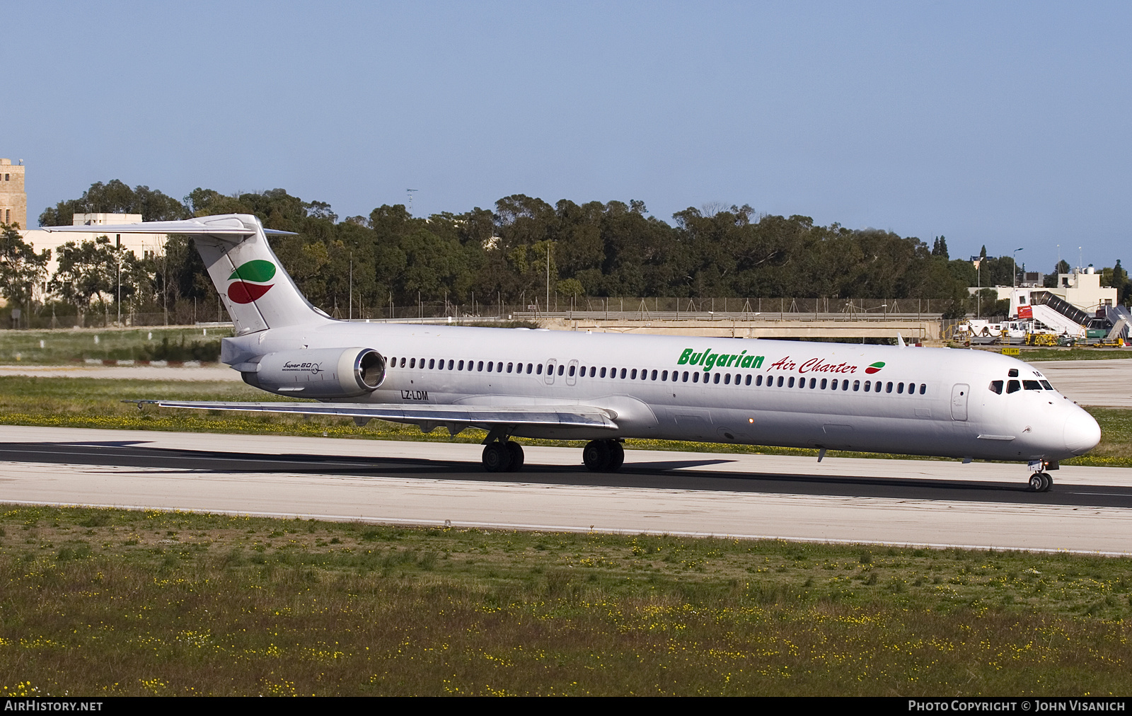 Aircraft Photo of LZ-LDM | McDonnell Douglas MD-82 (DC-9-82) | Bulgarian Air Charter | AirHistory.net #651970