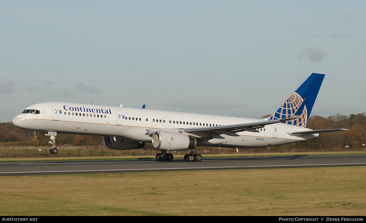 Aircraft Photo of N18112 | Boeing 757-224 | Continental Airlines | AirHistory.net #651978