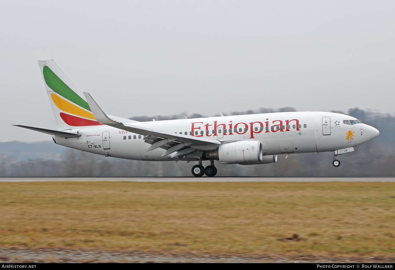 Aircraft Photo of ET-ALN | Boeing 737-760 | Ethiopian Airlines | AirHistory.net #651982
