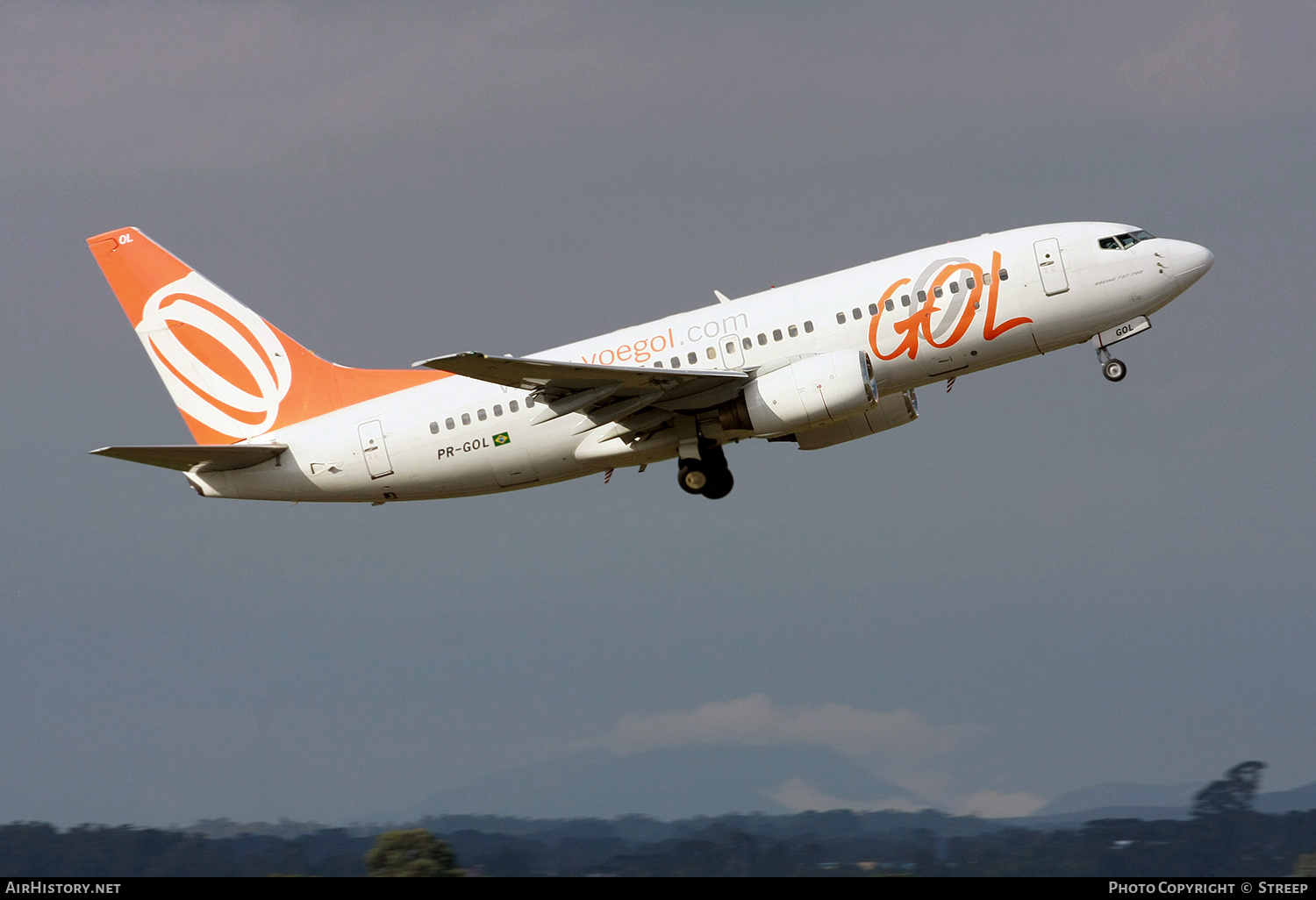 Aircraft Photo of PR-GOL | Boeing 737-7L9 | GOL Linhas Aéreas | AirHistory.net #652003