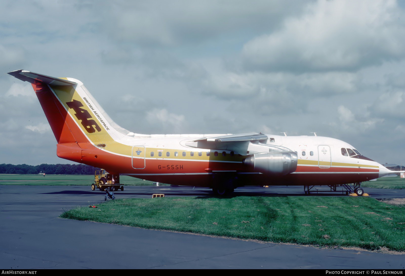 Aircraft Photo of G-SSSH | British Aerospace BAe-146-100 | British Aerospace | AirHistory.net #652005