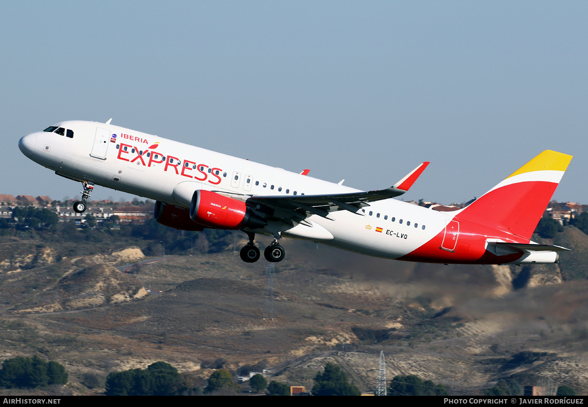 Aircraft Photo of EC-LVQ | Airbus A320-216 | Iberia Express | AirHistory.net #652013