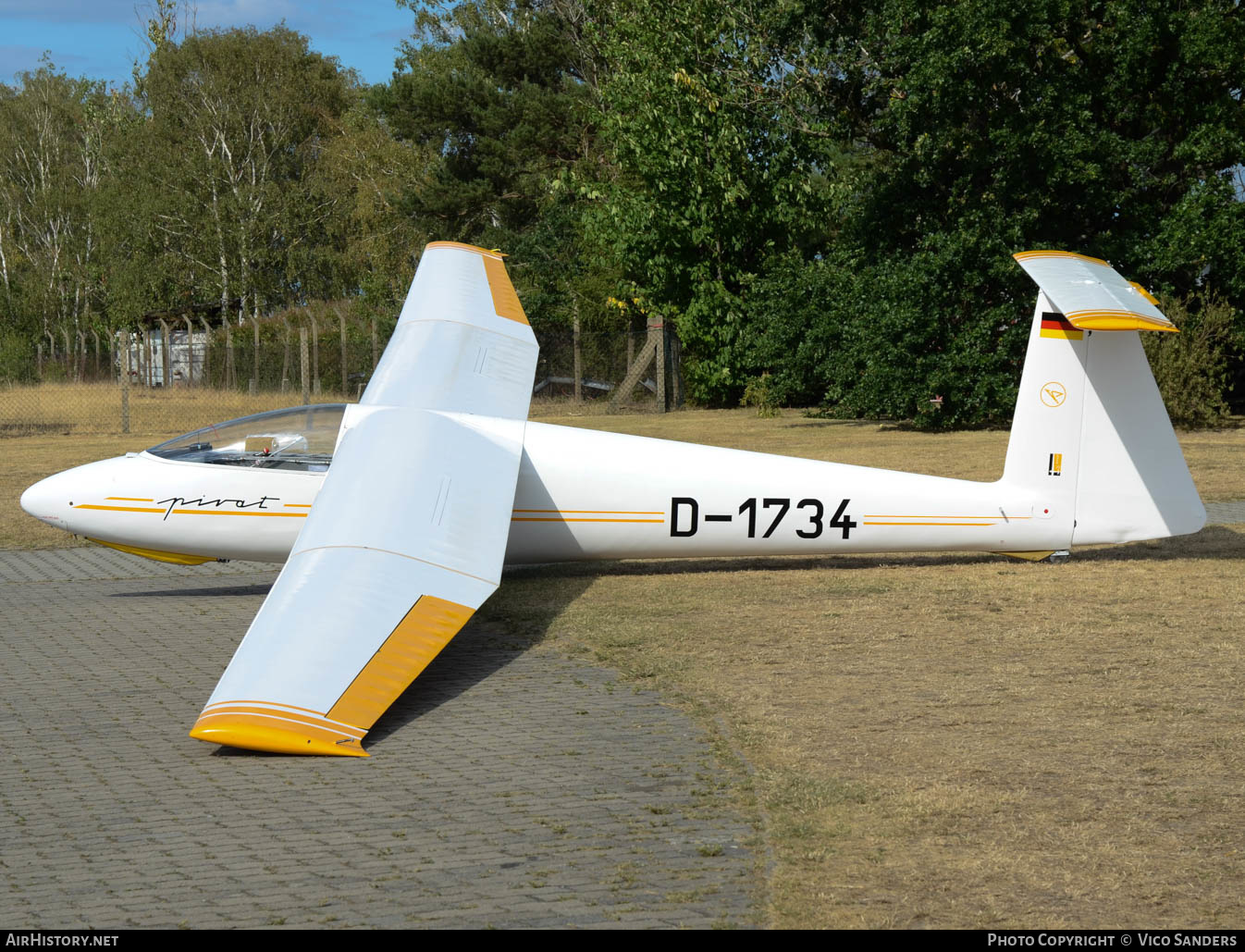 Aircraft Photo of D-1734 | PZL-Bielsko SZD-30 Pirat | AirHistory.net #652027