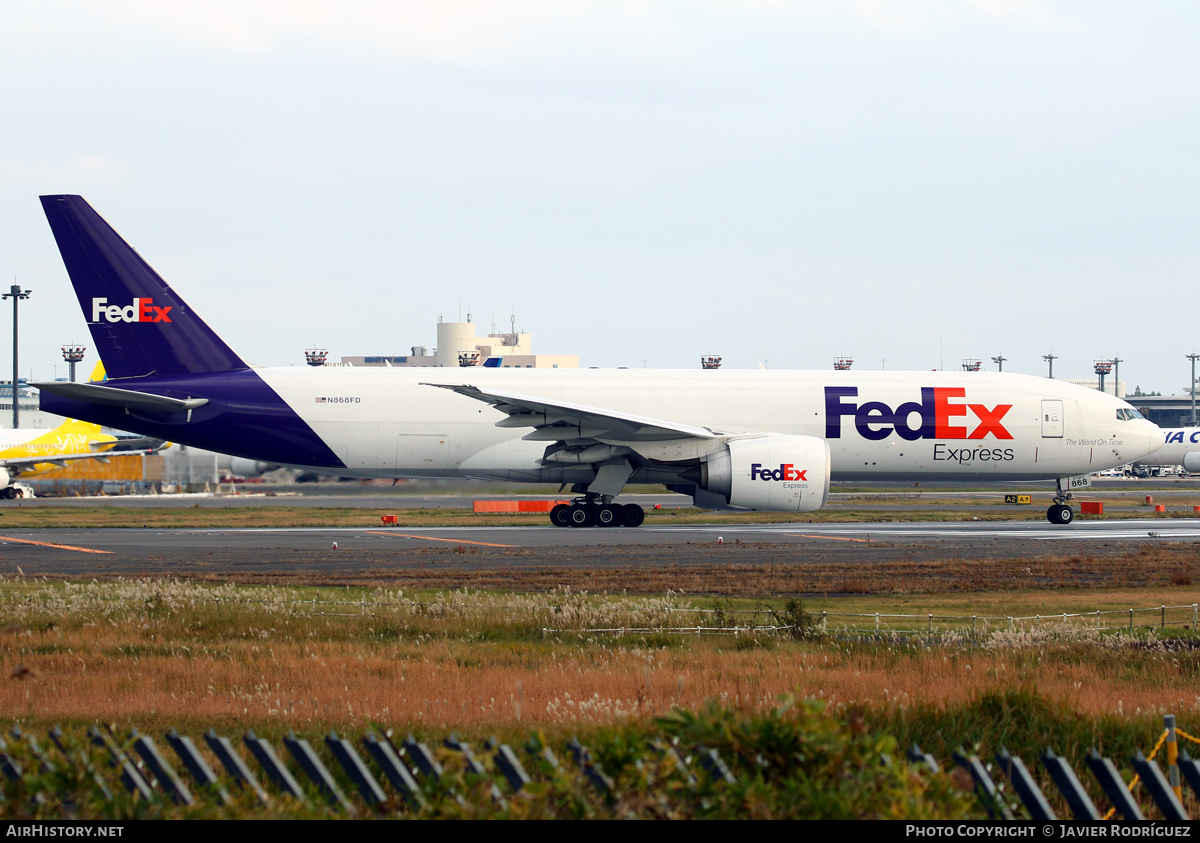 Aircraft Photo of N868FD | Boeing 777-FS2 | FedEx Express - Federal Express | AirHistory.net #652031