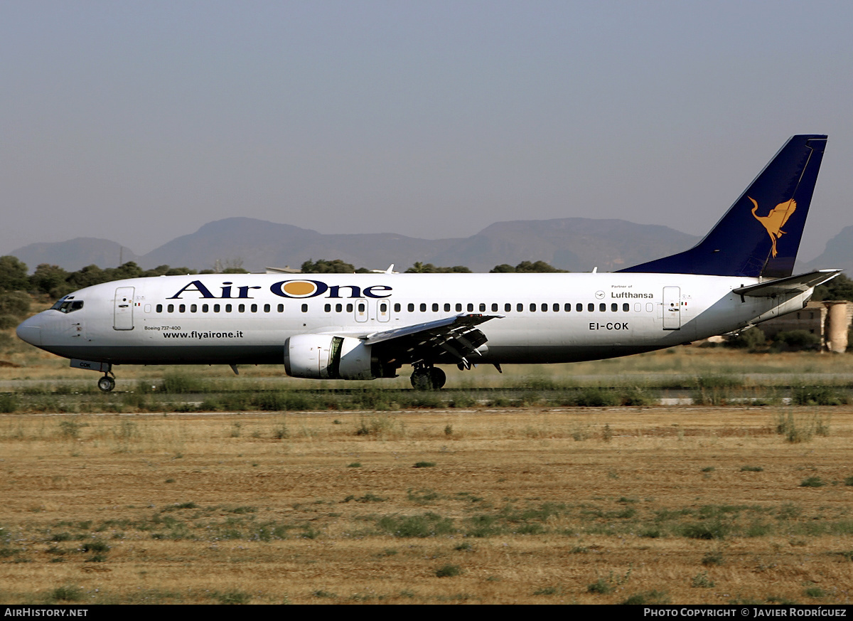 Aircraft Photo of EI-COK | Boeing 737-430 | Air One | AirHistory.net #652032