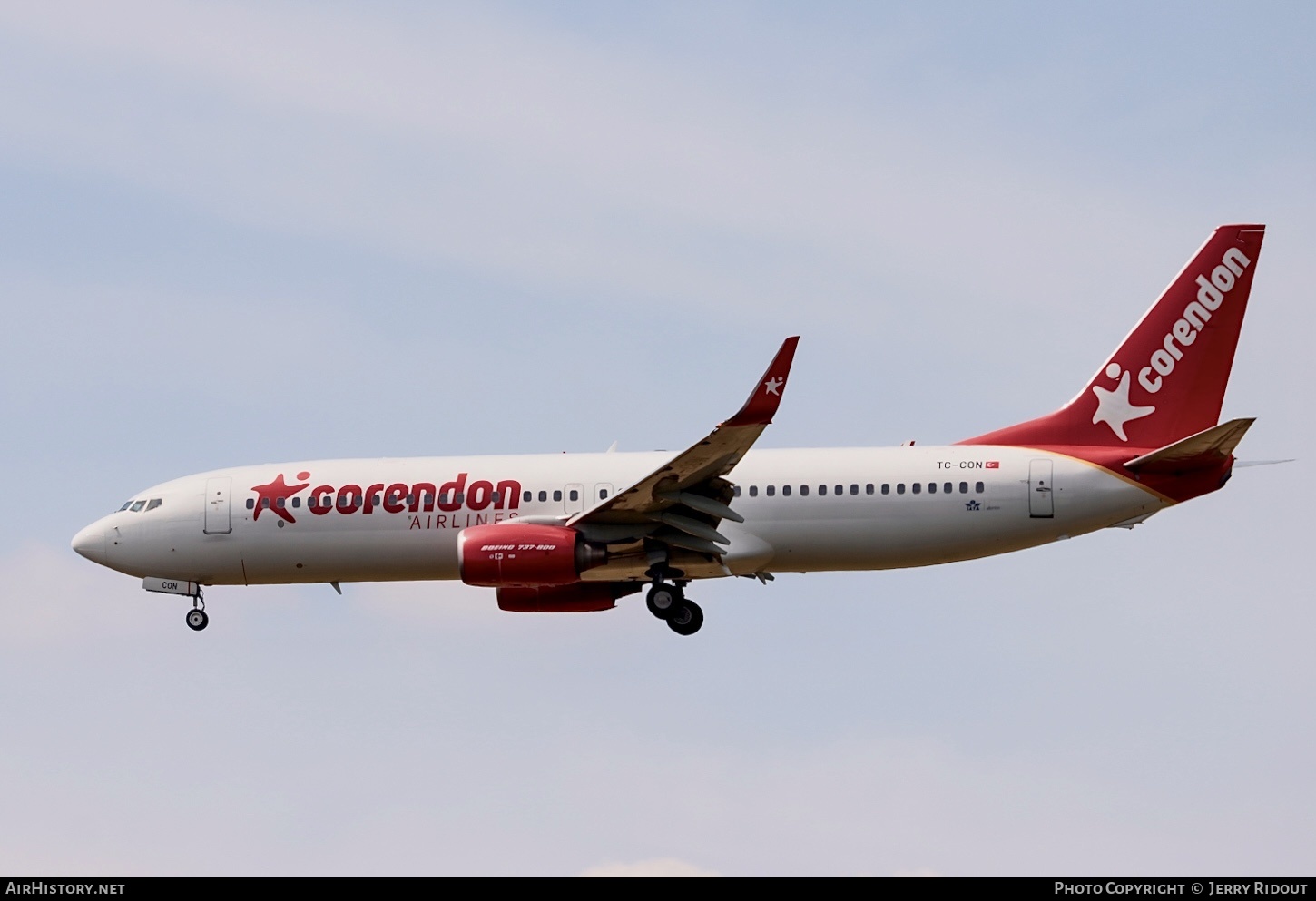 Aircraft Photo of TC-CON | Boeing 737-81D | Corendon Airlines | AirHistory.net #652048