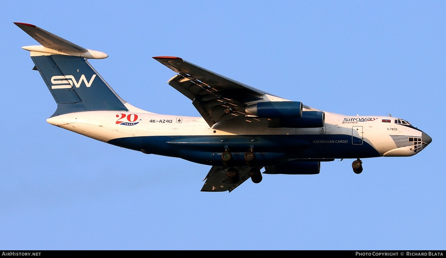 Aircraft Photo of 4K-AZ40 | Ilyushin Il-76TD | SilkWay Azerbaijan Cargo | AirHistory.net #652053