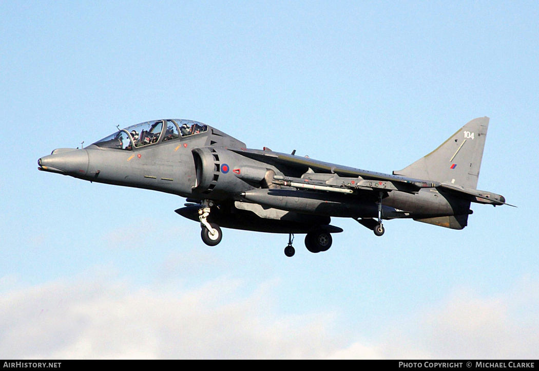 Aircraft Photo of ZH656 | British Aerospace Harrier T10 | UK - Air Force | AirHistory.net #652057