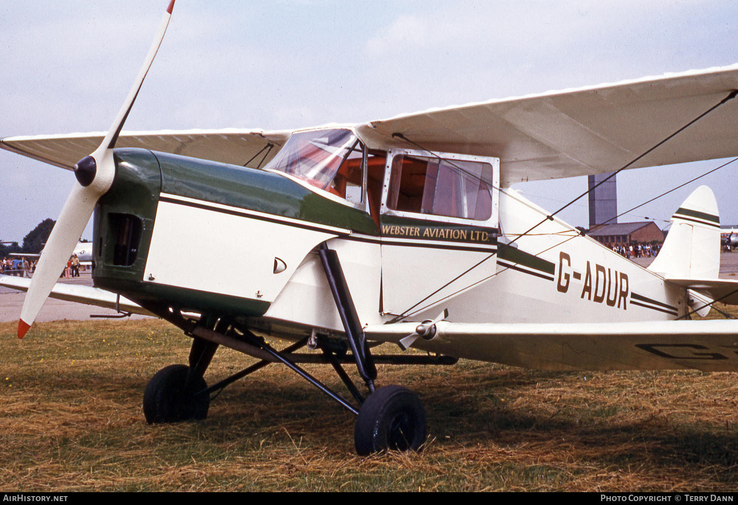 Aircraft Photo of G-ADUR | De Havilland D.H. 87B Hornet Moth | Webster Aviation | AirHistory.net #652069