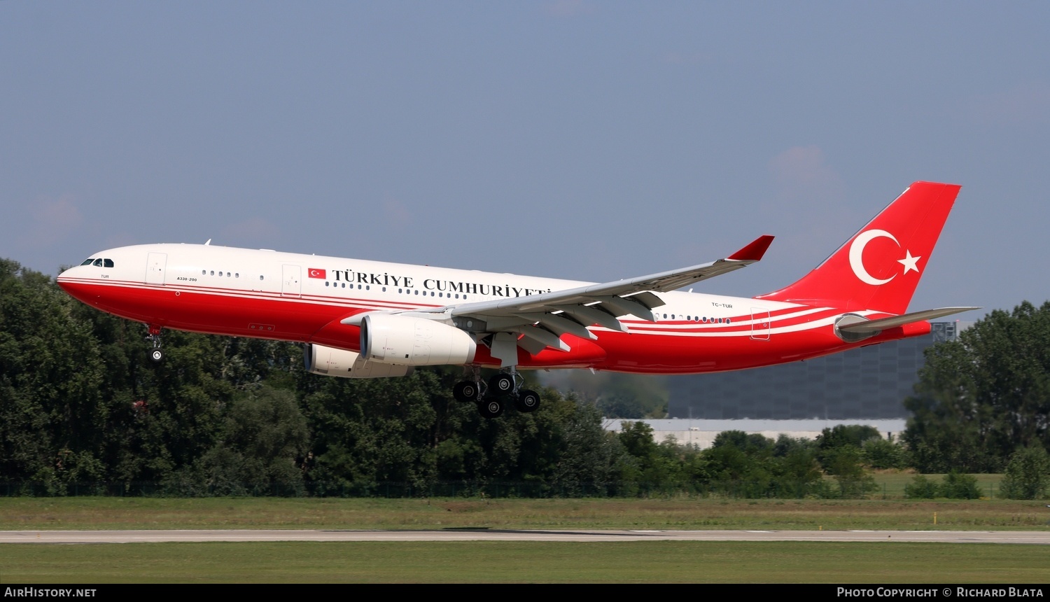 Aircraft Photo of TC-TUR | Airbus A330-243 | Turkey Government | AirHistory.net #652087