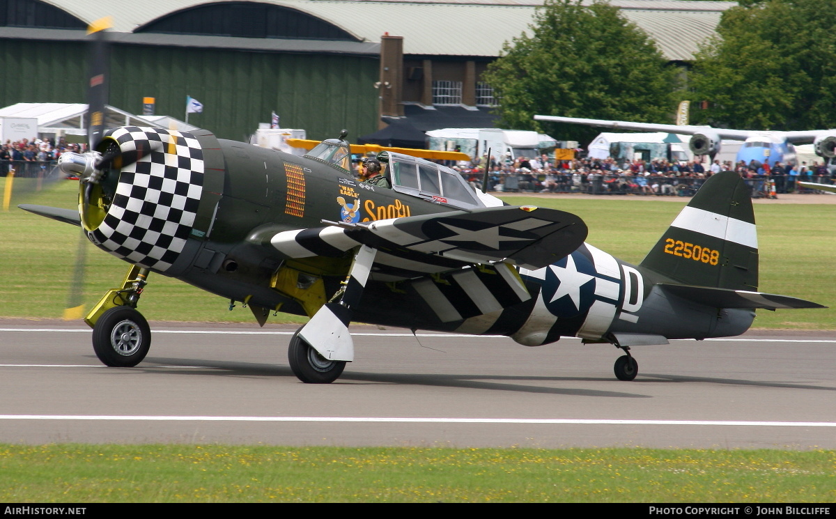 Aircraft Photo of G-CDVX / 225068 | Republic P-47G Thunderbolt | USA - Air Force | AirHistory.net #652091