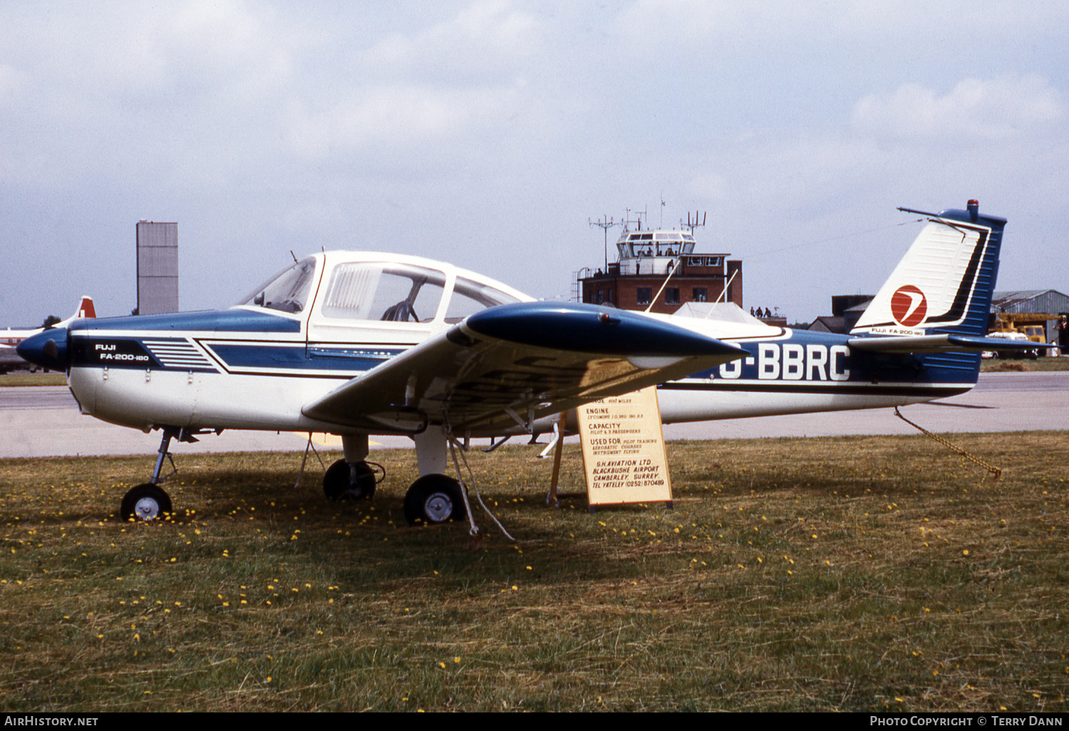 Aircraft Photo of G-BBRC | Fuji FA-200-180 Aero Subaru | AirHistory.net #652092