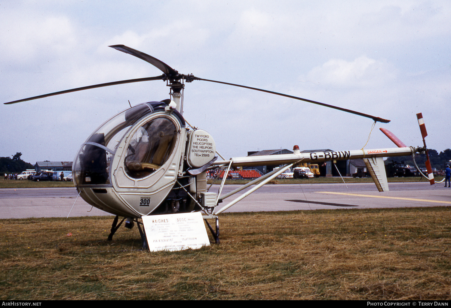 Aircraft Photo of G-BBIW | Hughes 269C 300C | Twyford Moors Helicopters - TMH | AirHistory.net #652097