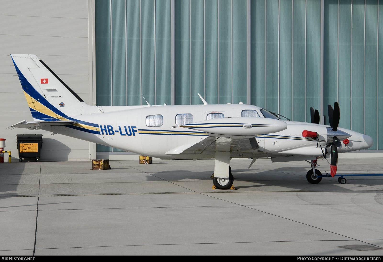 Aircraft Photo of HB-LUF | Piper PA-31T Cheyenne II | AirHistory.net #652098