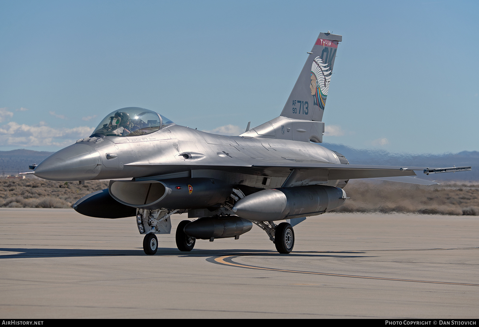 Aircraft Photo of 90-0713 / AF90-713 | Lockheed Martin F-16CM Fighting Falcon | USA - Air Force | AirHistory.net #652099