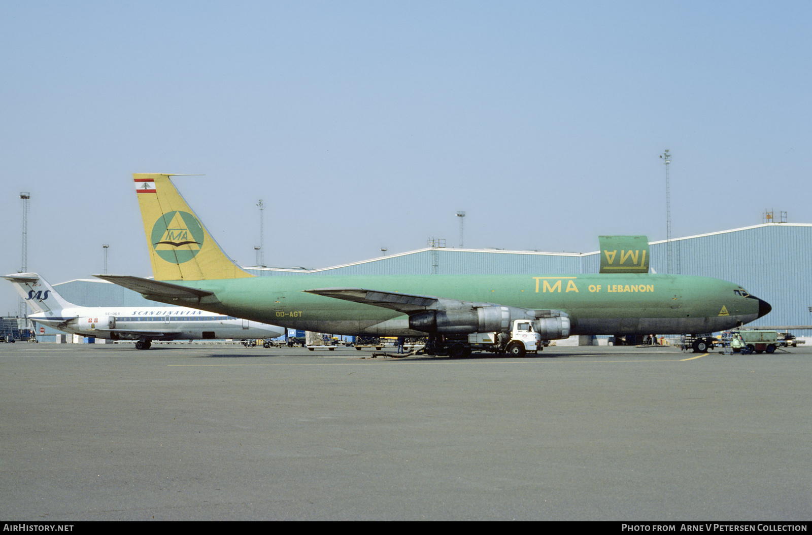 Aircraft Photo of OD-AGT | Boeing 707-331C | TMA of Lebanon - Trans Mediterranean Airways | AirHistory.net #652128