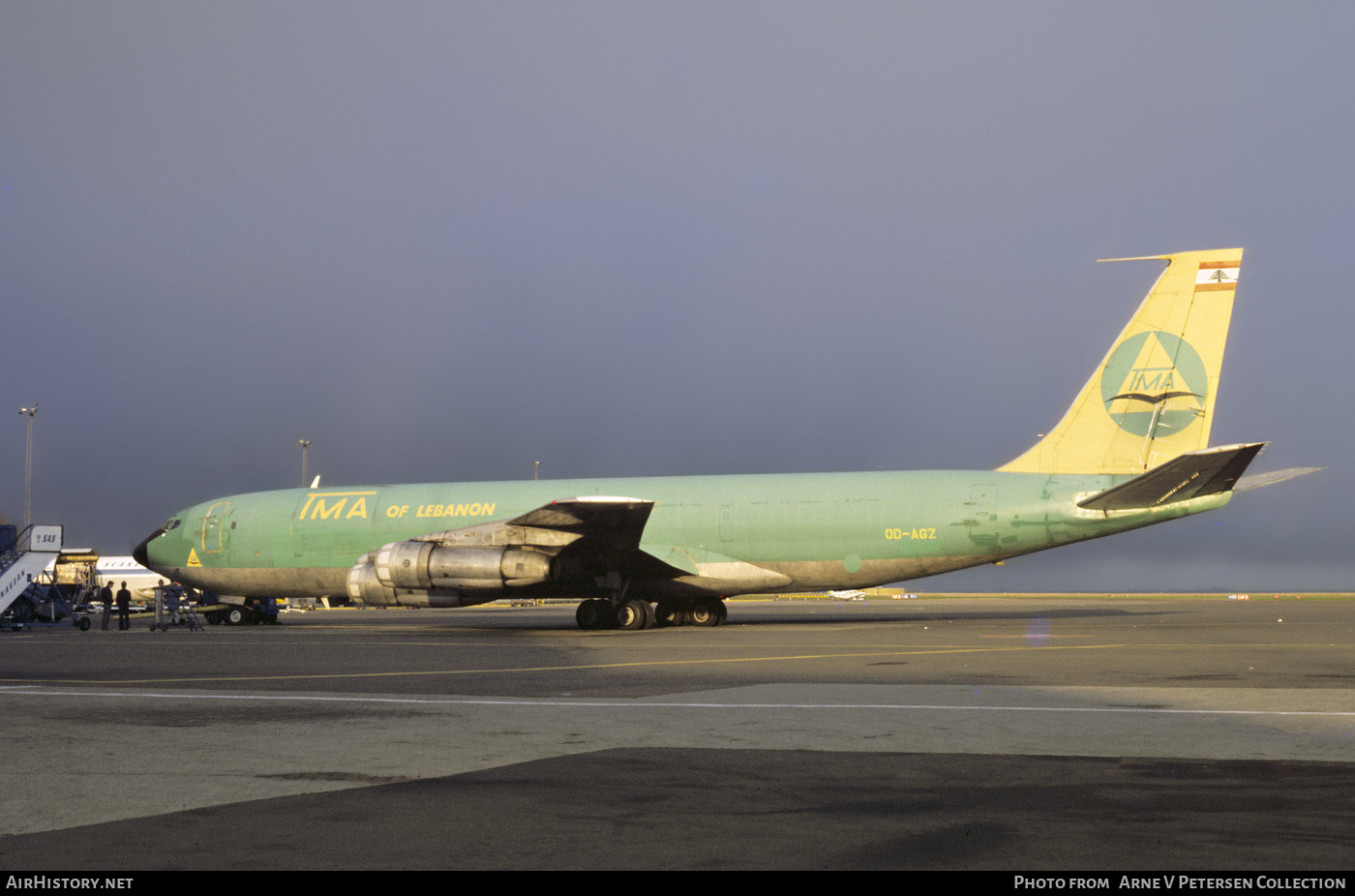 Aircraft Photo of OD-AGZ | Boeing 707-327C | TMA of Lebanon - Trans Mediterranean Airways | AirHistory.net #652129