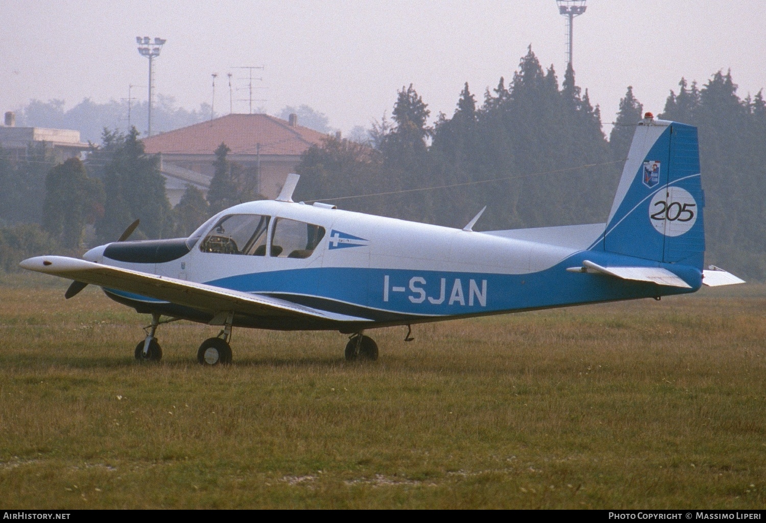 Aircraft Photo of I-SJAN | SIAI-Marchetti S-205-18R | Aero Club Vergiate | AirHistory.net #652135
