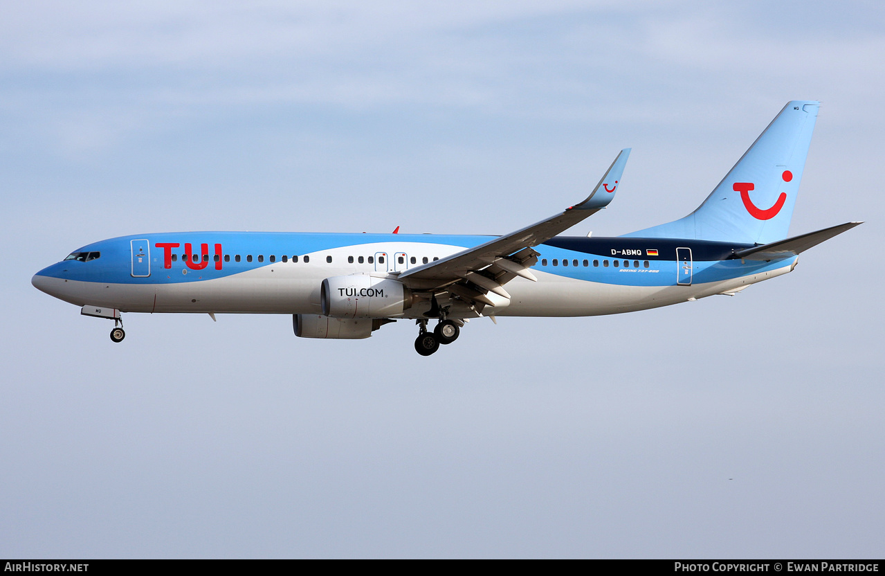 Aircraft Photo of D-ABMQ | Boeing 737-86J | TUI | AirHistory.net #652162