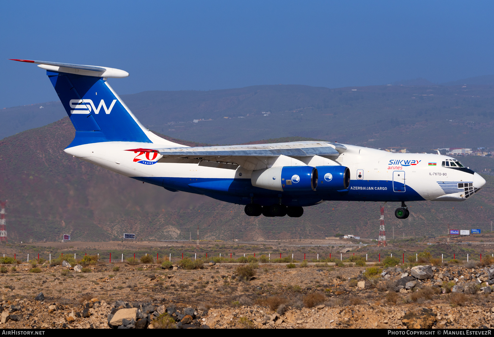 Aircraft Photo of 4K-AZ100 | Ilyushin Il-76TD-90SW | Silk Way Airlines | AirHistory.net #652167