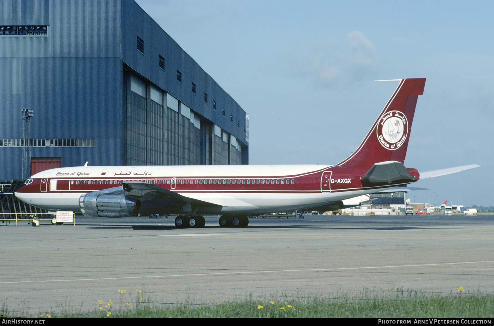 Aircraft Photo of G-AXGX | Boeing 707-336C | State of Qatar | AirHistory.net #652169