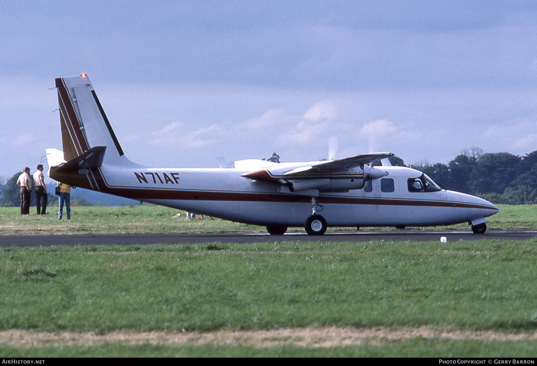 Aircraft Photo of N71AF | Aero Commander 680W Turbo II Commander | AirHistory.net #652174