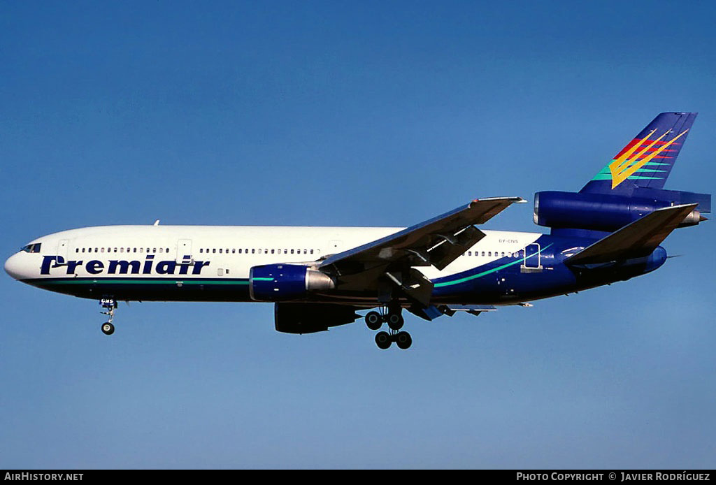 Aircraft Photo of OY-CNS | McDonnell Douglas DC-10-10 | Premiair | AirHistory.net #652187