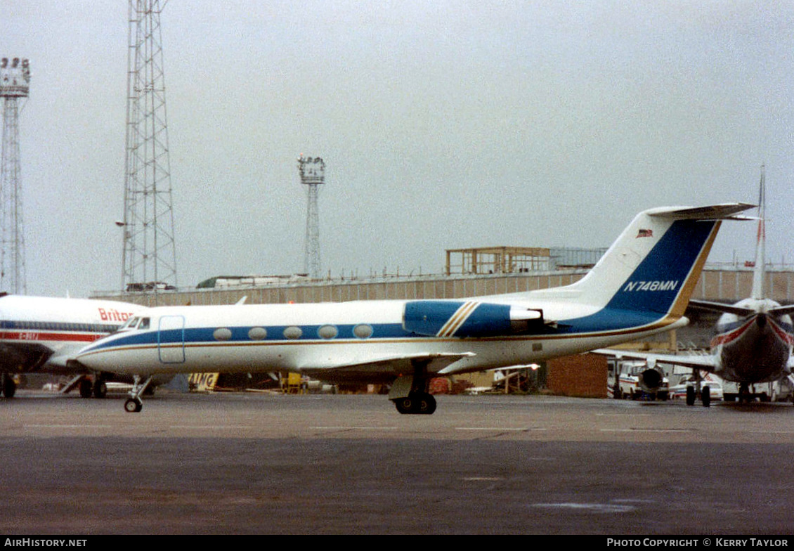 Aircraft Photo of N748MN | Grumman American G-1159 Gulfstream II | AirHistory.net #652188