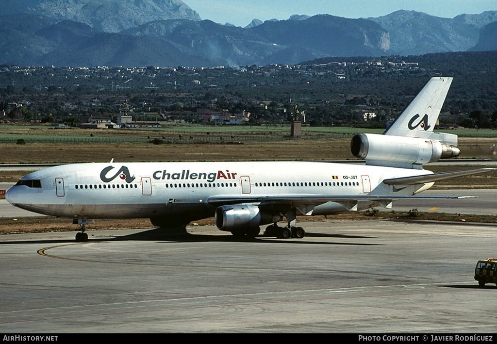 Aircraft Photo of OO-JOT | McDonnell Douglas DC-10-30 | ChallengAir | AirHistory.net #652191