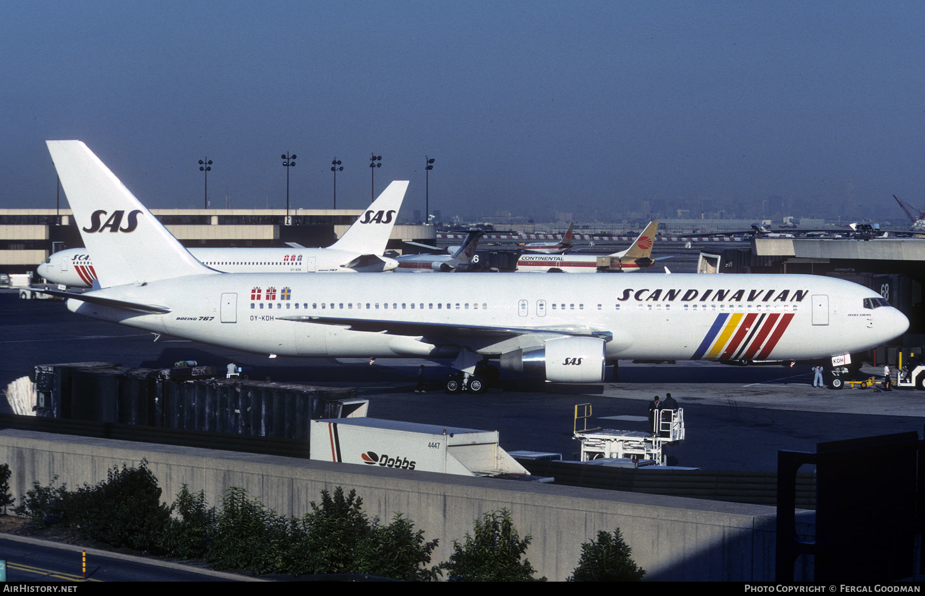 Aircraft Photo of OY-KDH | Boeing 767-383/ER | Scandinavian Airlines - SAS | AirHistory.net #652197