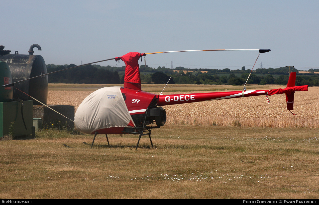 Aircraft Photo of G-DECE | Robinson R-22B Beta | AirHistory.net #652200