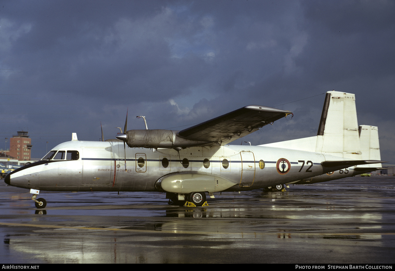Aircraft Photo of 72 | Aerospatiale N-262E | France - Navy | AirHistory.net #652210