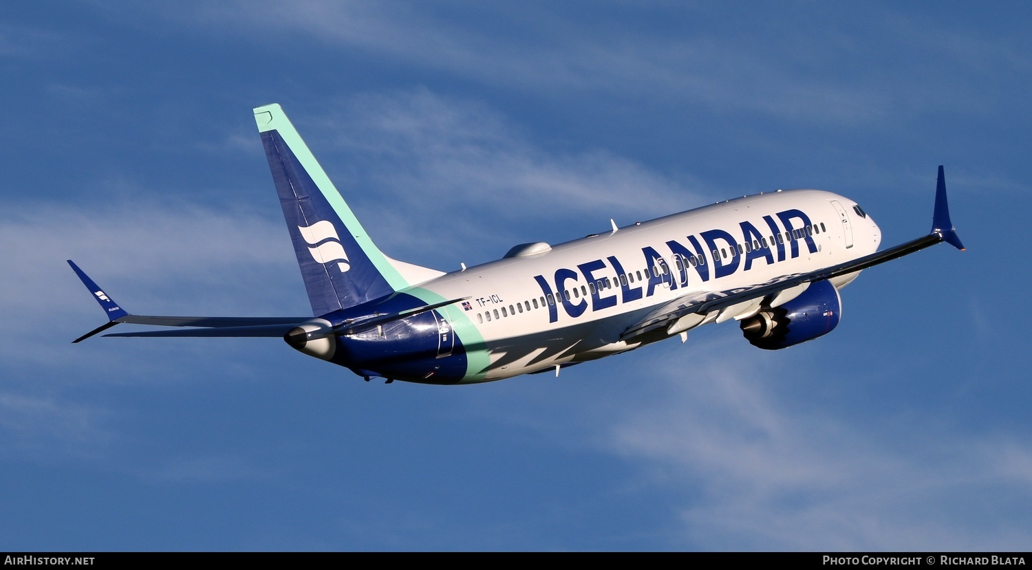 Aircraft Photo of TF-ICL | Boeing 737-8 Max 8 | Icelandair | AirHistory.net #652223