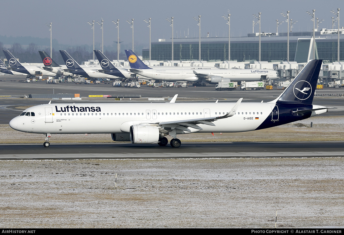 Aircraft Photo of D-AIEE | Airbus A321-271NX | Lufthansa | AirHistory.net #652230