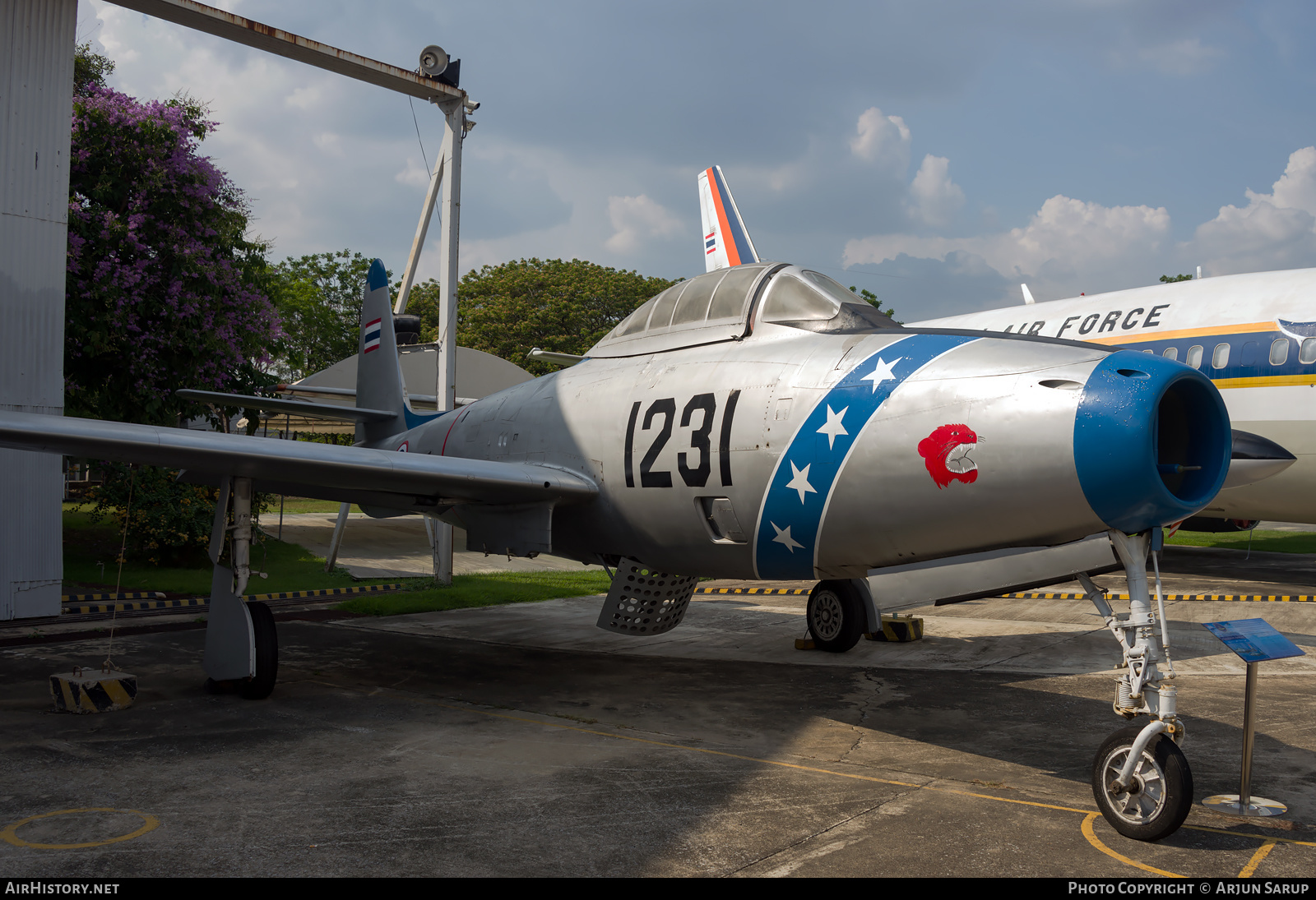 Aircraft Photo of KH16-06/99 | Republic F-84G Thunderjet | Thailand - Air Force | AirHistory.net #652233