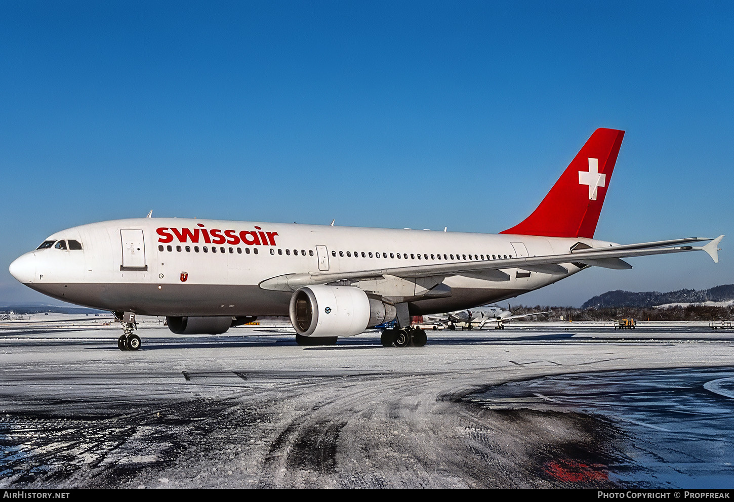 Aircraft Photo of HB-IPF | Airbus A310-322 | Swissair | AirHistory.net #652246