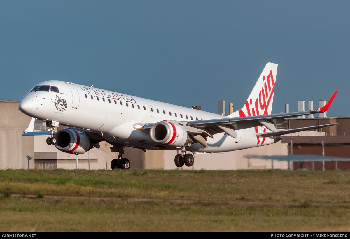 Aircraft Photo of VH-ZPI | Embraer 190AR (ERJ-190-100IGW) | Virgin Australia Airlines | AirHistory.net #652278