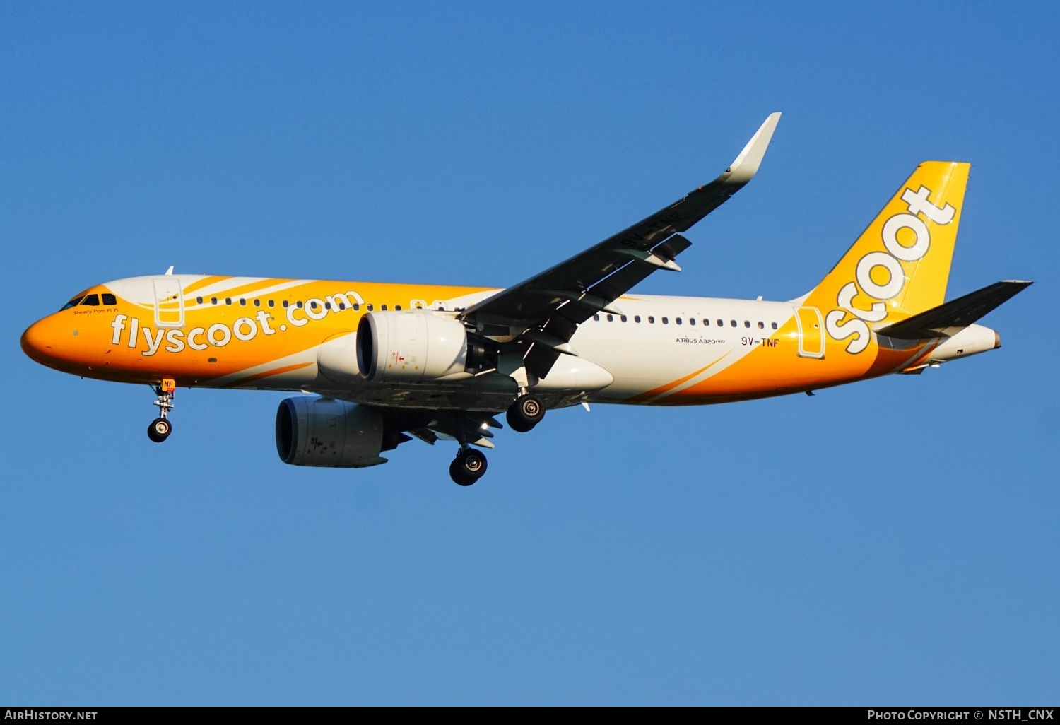 Aircraft Photo of F-WWBI / 9V-TNF | Airbus A320-271N | Scoot | AirHistory.net #652284